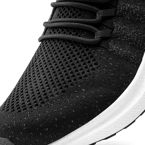 [VitalLife] Men's Comfortable Slip-On Lifestyle Sneakers - BLACK - 4